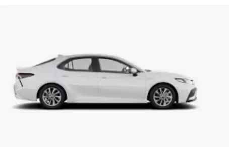 White color TOYOTA CAMRY